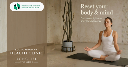 LUCIA MAGNANI Clinic გიწვევს სრული განტვირთვის პროგრამებზე.